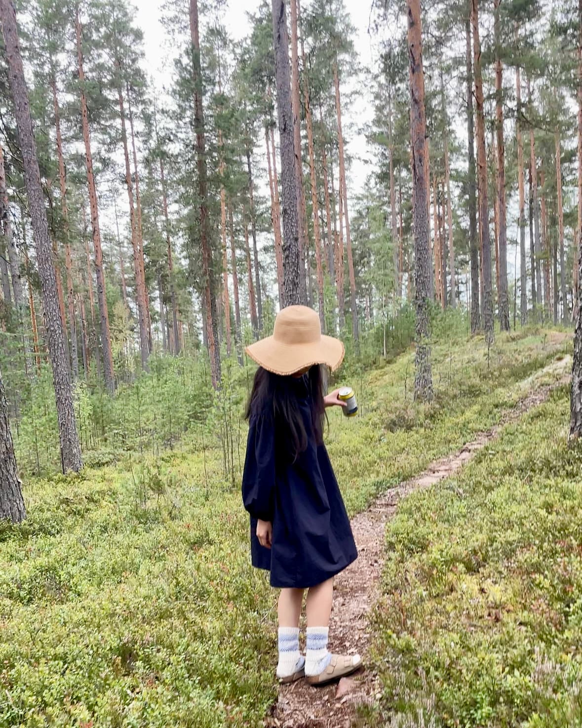 Hikari in forest